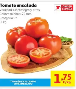Alcampo Tomate ensalada oferta