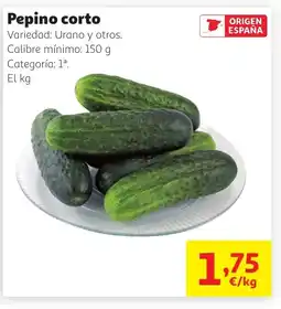 Alcampo Pepino corto oferta