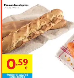 Alcampo Pan candeal de picos oferta