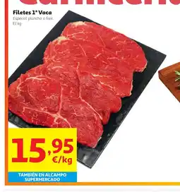 Alcampo Filetes 1ª Vaca oferta