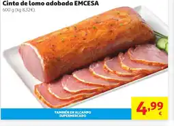Alcampo EMCESA Cinta de lomo adobada oferta