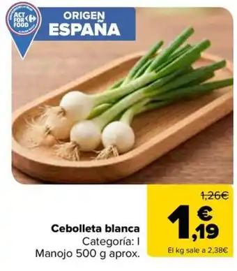 Cebolleta blanca