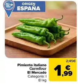 Carrefour Market Carrefour Pimiento italiano oferta