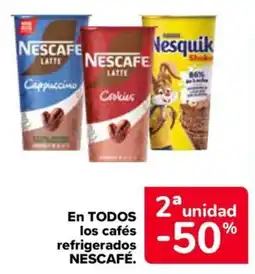Carrefour Market Nescafé cafés refrigerados oferta