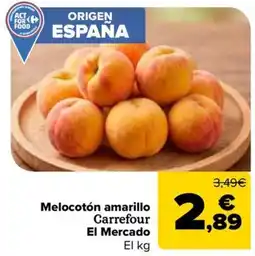 Carrefour Market Carrefour melocotón amarillo oferta