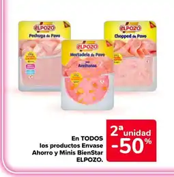 Carrefour Market Elpozo en todos los productos envase ahorro y minis bienstar oferta