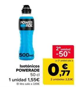 Carrefour Market Powerade isotónicos oferta
