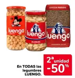 Carrefour Market Luengo en todas las legumbres oferta