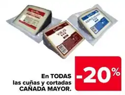 Carrefour Market Cañada Mayor cuñas y cortadas oferta