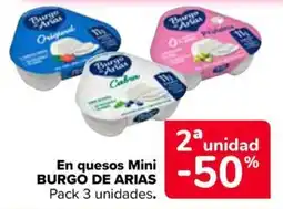 Carrefour Market Burgo de Arias quesos Mini oferta