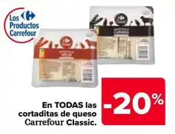 Carrefour Market Carrefour Classic cortaditas de queso oferta