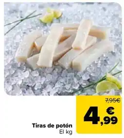 Carrefour Market Tiras de potón oferta