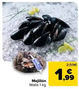 Carrefour Market Mejillón Malla oferta