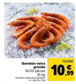 Carrefour Market Gambón extra grande oferta