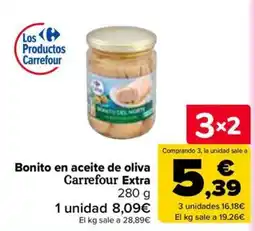 Carrefour Market Carrefour Extra bonito en aceite de oliva oferta
