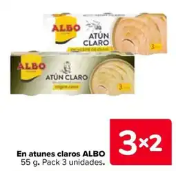 Carrefour Market Albo atunes claros oferta