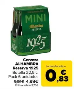 Carrefour Market Alhambra Reserva 1925 oferta