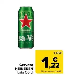 Carrefour Market Cerveza Heineken oferta