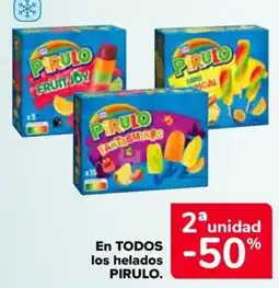 Carrefour Market Pirulo en todos los helados oferta