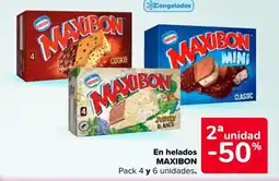 Carrefour Market Maxibon helados oferta
