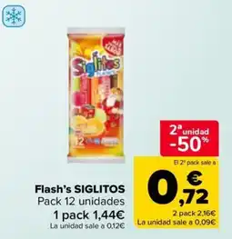 Carrefour Market Flash's siglitos oferta