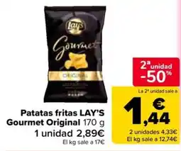 Carrefour Market Lay's Gourmet Original oferta