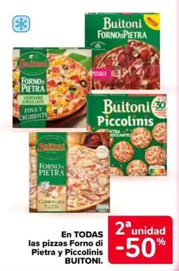 Carrefour Market Buitoni forno di pietra y piccolinis oferta