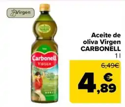 Carrefour Market Carbonell aceite de oliva Virgen oferta