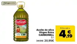 Carrefour Market Carbonell aceite de oliva virgen extra oferta