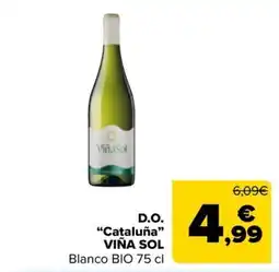 Carrefour Market Viña Sol blanco bio oferta