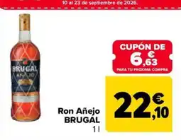 Carrefour Market Ron Añejo BRUGAL oferta