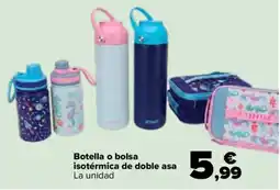 Carrefour Market Botella o bolsa isotérmica de doble asa oferta