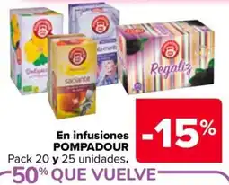 Carrefour Market Pompadour infusion oferta