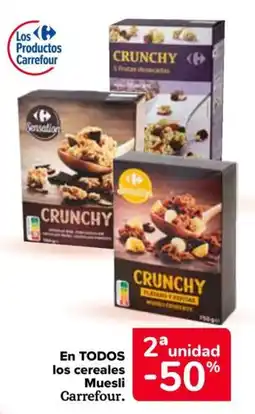 Carrefour Market Carrefour Sensation En todos los cereales Muesli oferta