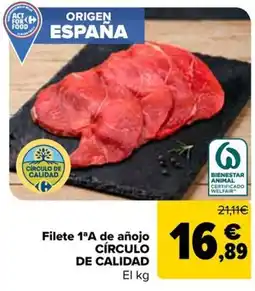 Carrefour Market Carrefour filete 1ªA de añojo oferta