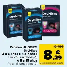 Carrefour Market Huggies DryNites oferta