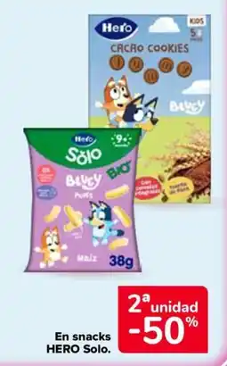 Carrefour Market Hero Solo En snacks oferta