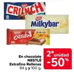 Carrefour Market Nestlé En chocolate Extrafino Rellenas oferta