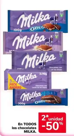 Carrefour Market Milka En Rodos los chocolates oferta
