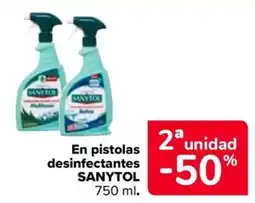 Carrefour Market Sanytol en pistolas desinfectantes oferta