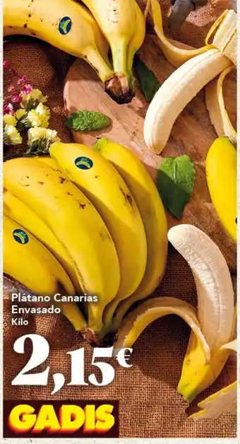 GADIS Plátano Canarias