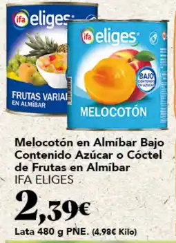 Gadis ifa eliges melocotón en almíbar bajo contenido azúcar oferta