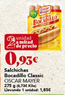 Gadis Oscar Mayer Salchichas Bocadillo Classic oferta