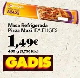 Gadis ifa eliges masa pizza maxi oferta
