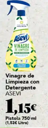 Gadis Asevi vinagre de limpieza con detergente oferta