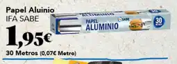 Gadis Ifa sabe papel aluminio oferta