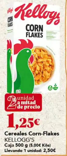Gadis Kellogg's corn flakes oferta