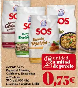Gadis Arroz SOS Especial Risotto, Caldosos, Ensaladas o Postres oferta