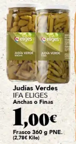 Gadis Ifa eliges judías verdes anchas o finas oferta