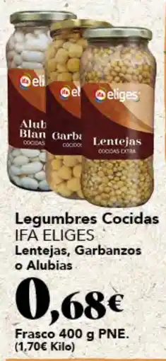 Gadis Ifa eliges legumbres cocidas oferta